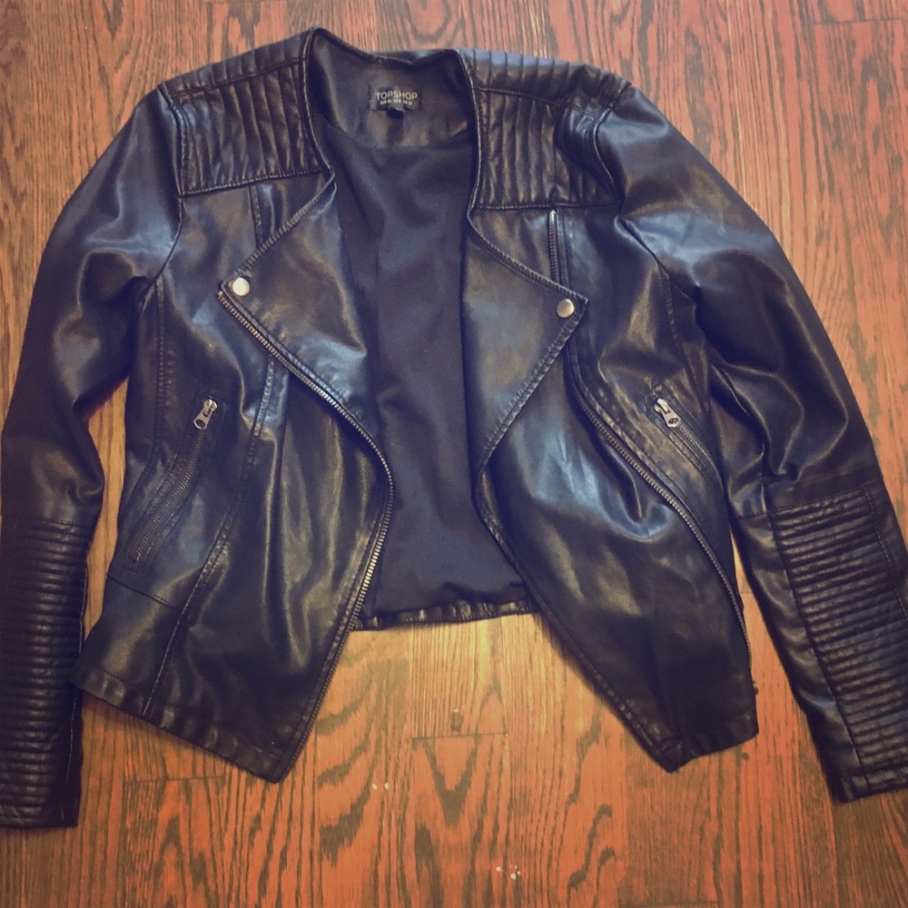 Topshop Leather Jacket